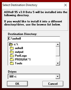 Select Directory